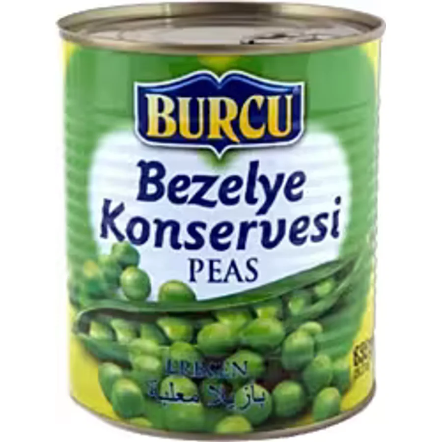 Burcu 830 gr Bezelye Konserve