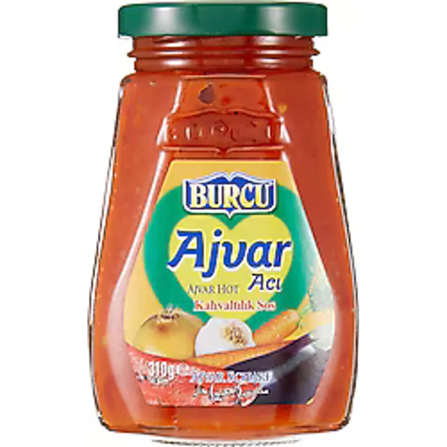 Burcu Ajvar 310 gr Acı Kahvaltılık Sos