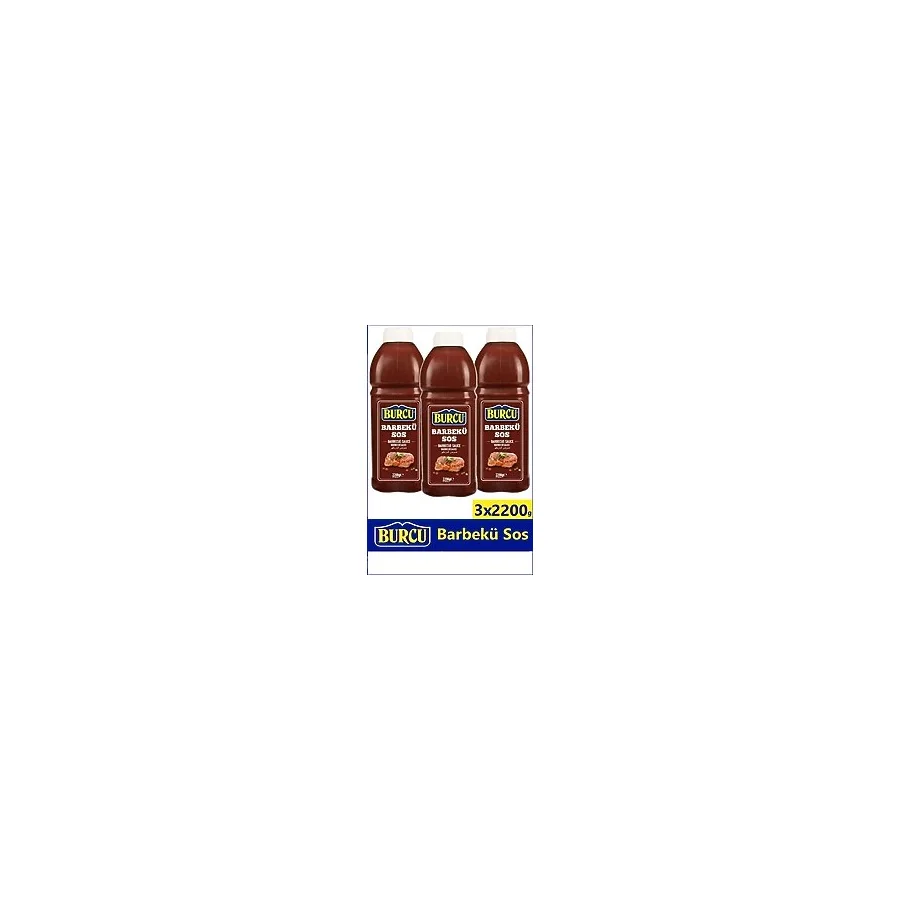 Burcu Barbekü Sos 2200 Gr X 3 Adet