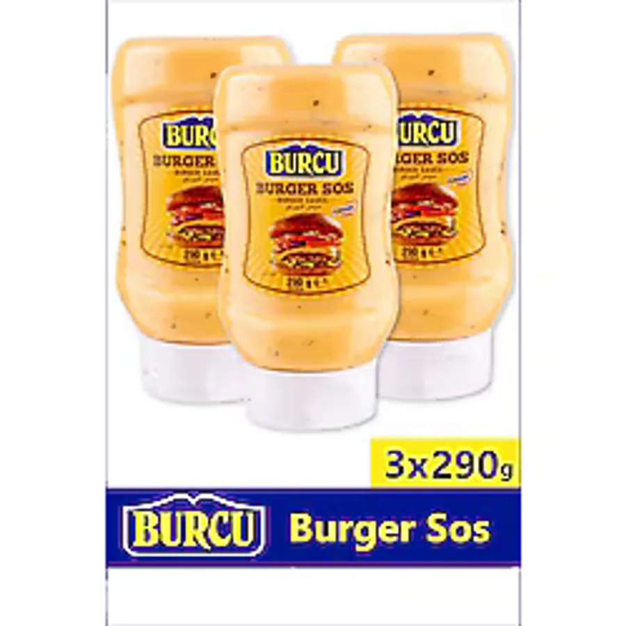 Burcu Burger Sos 290 Gr X 3 Adet