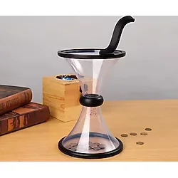 Büro Ev Ofis Çocuk Hediyesi için Tasarruf Eğitici Huni Tip Kumbara
