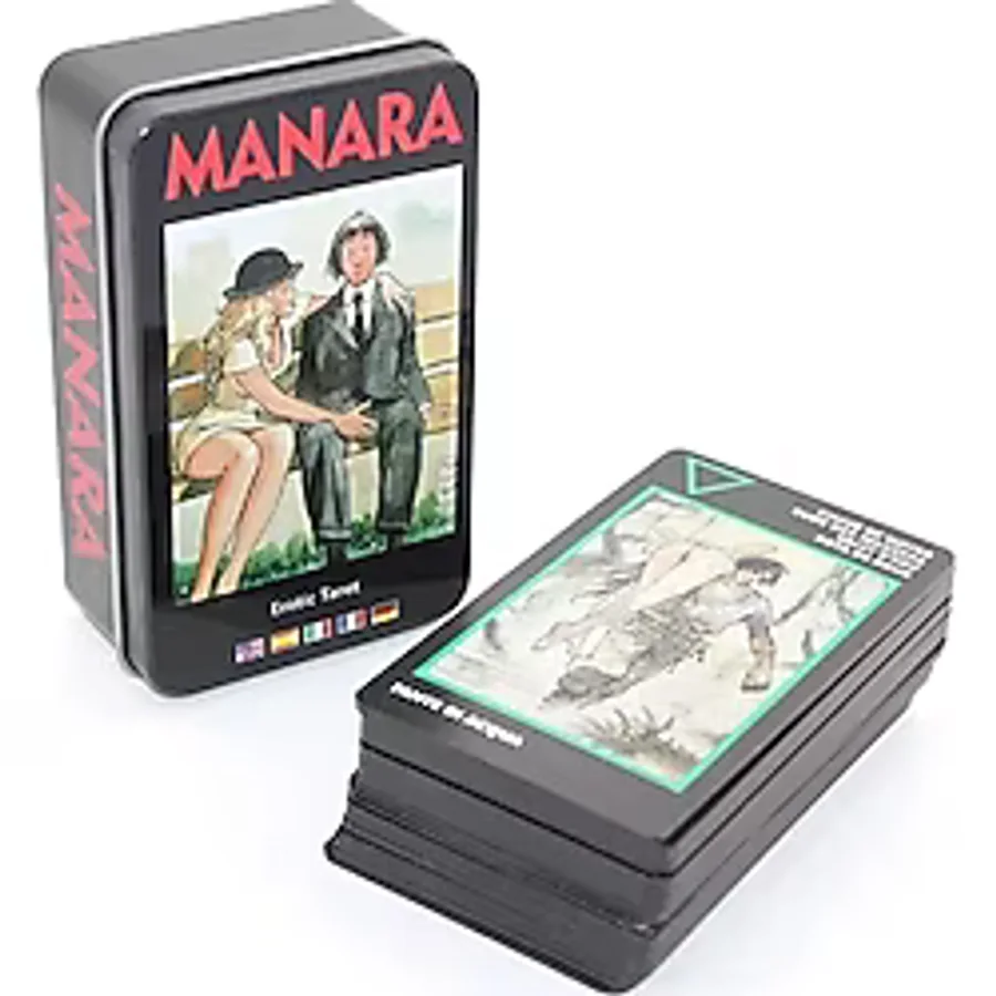 Büro Ev Ofis Etkinlik Partisi için Manara Metal Kutulu Tarot Kartı