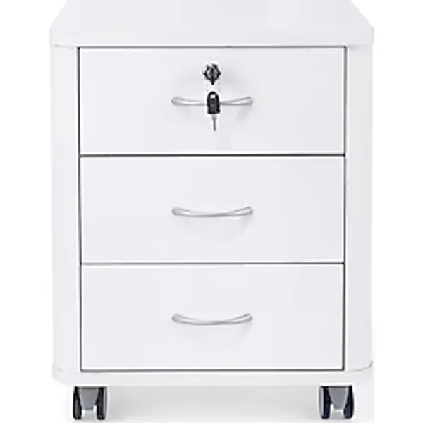 Bürosit Orbit Keson 45X45X55 cm - Beyaz