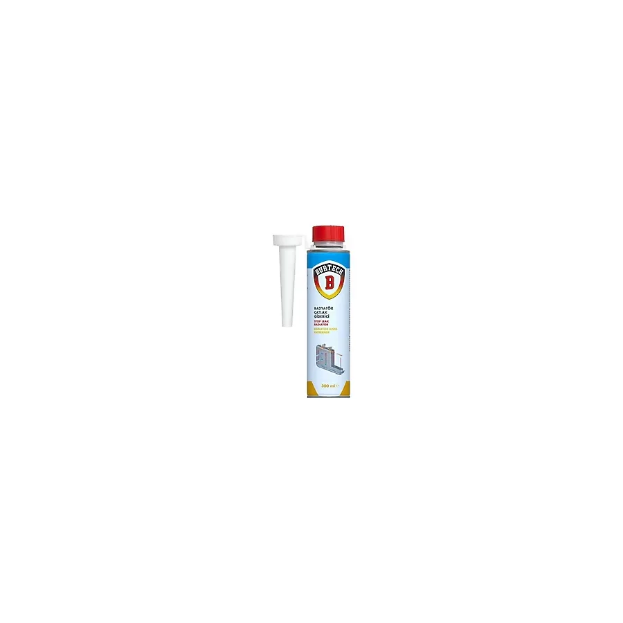 Burtech Radyatör İç Temizleyici 300 Ml Yağı ve Kiri Çözer