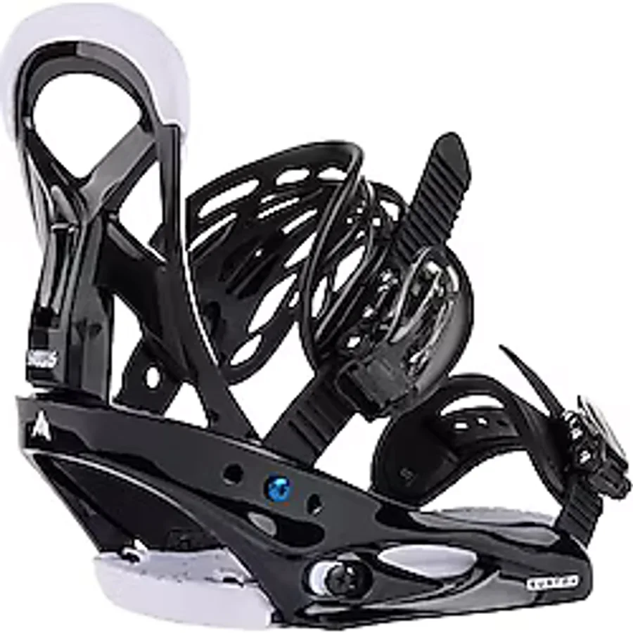 Burton Smalls Re:flex Snowboard Bindings Unisex Çocuk Snowboard Bağlaması - Siyah