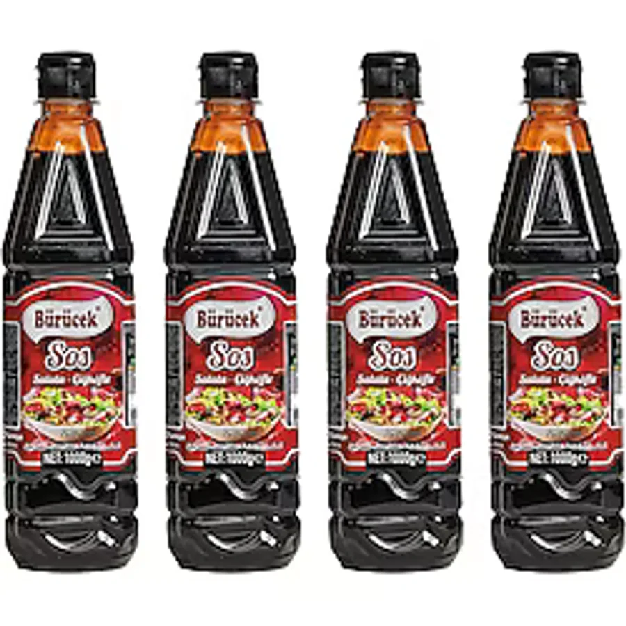 Bürücek Salata Ve Çiğ Köfte Sosu 1000 Ml 4 Lü
