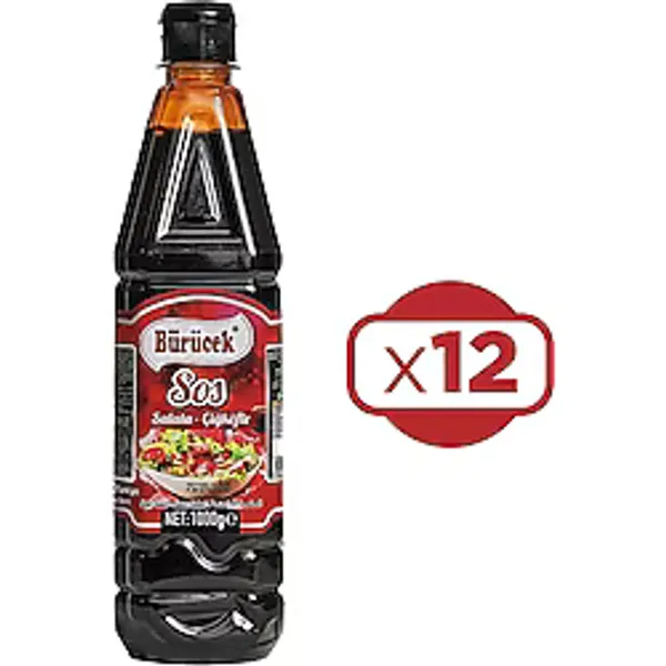 Bürücek Salata Ve Çiğ Köfte Sosu 1000 Ml X 12 Adet