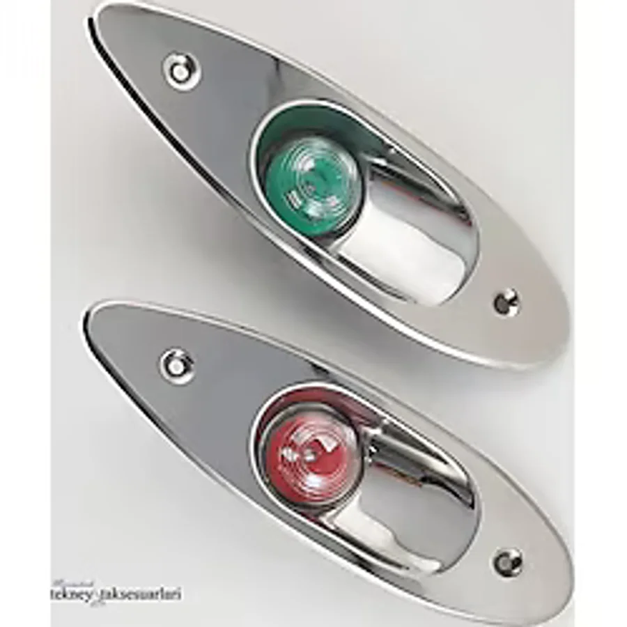Burun Seyir Feneri İskele Sancak Takım 12V Led