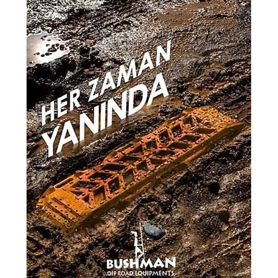 Bushman 2 Adet Kar Kum Çamur Paleti