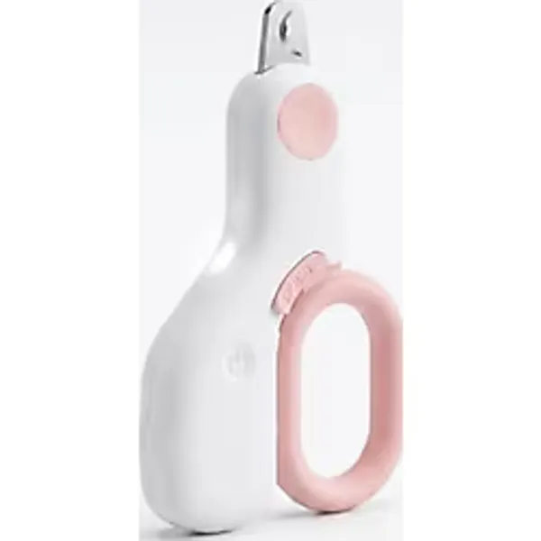 Busstier LED Işıklı Kedi Köpek Tırnak Makası Mini Evcil Hayvan Tırnak Kesici Güvenli Hassas Kesim LED Aydınlatmalı Ergonomik Kaymaz Tasarım Sessiz Kullanım Küçük Hayvanlar (Pembe)