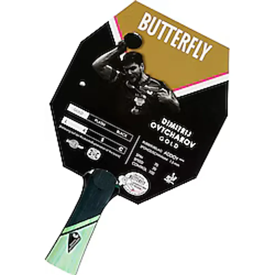 Butterfly Dimitrij Ovtcharov Gold Masa Tenisi Raketi