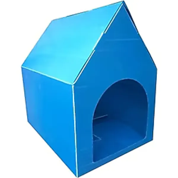 Büyük Boy Plastik Kedi-Köpek Kulübesi, Dayanıklı Malzeme