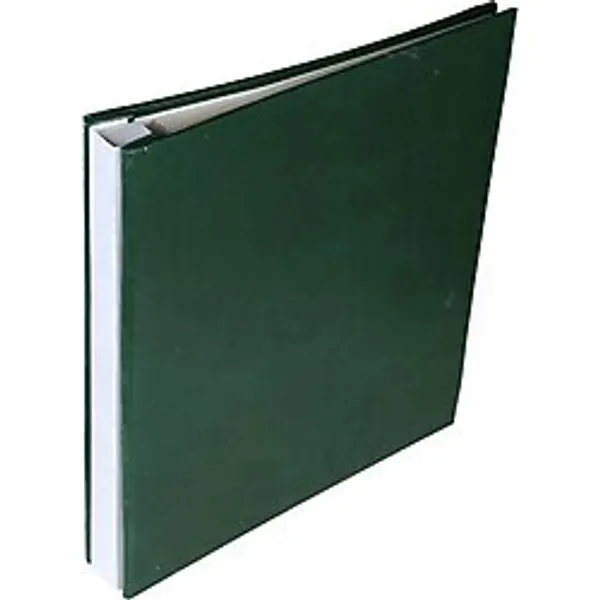 Büyük Yeşil Yapışkanlı Deri Fotoğraf Albümü - 26.5 x 29 cm
