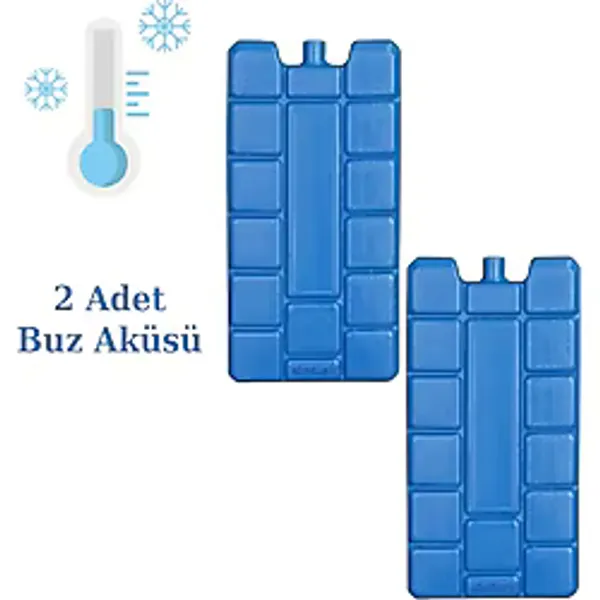 Buz Aküsü Kasedi Ice Box Soğuk Zincir - 2 Adet