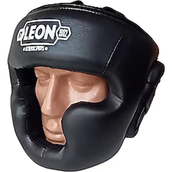 By Leon 1982 Hardy Boks, Muay Thai ve Kick-Boks Antrenman Kaskı (Siyah, XL)
