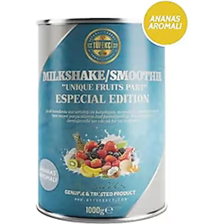 By Tüfekçi Ananas 1000 gr Milkshake ve Smoothie İçecek Tozu