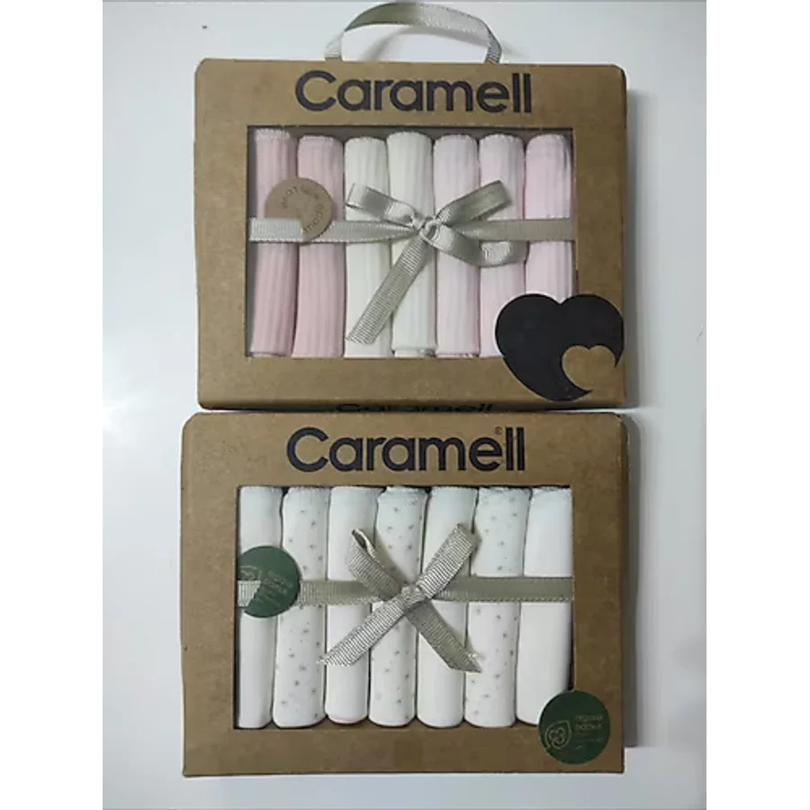ByBest Beauty Caramell 7lı Agız Sılme Mendılı 2 Adet