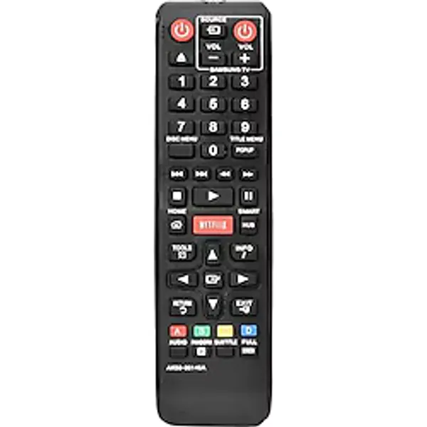 BYCONNERS Samsung Blu-Ray DVD Oynatıcı için Uygun - Ht-e453 Dvd Sinema Ses Sistemi Uyumlu Kumanda Yedek kumanda