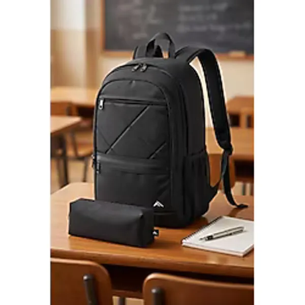 Byhakan PL-0303 Unisex Okul ve Seyahat Çantası - Siyah