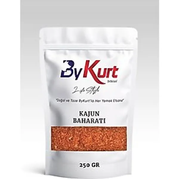 Bykurt 250 gr Kajun Baharatı Taze Öğütülmüş Doğal Baharat Karışımı ile Mutfakta Fark Yaratır