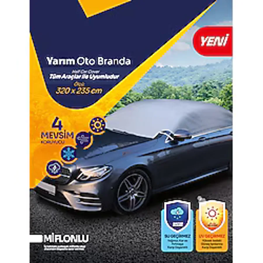 Bylizard Nıssan Note Yarım Branda, Örtü
