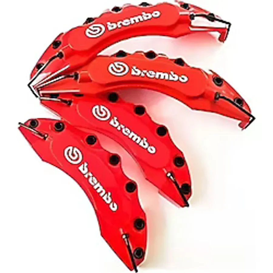 C5 Uyumlu Brembo Kırmızı Kaliper Kapağı 4 Parça Ön Arka Set