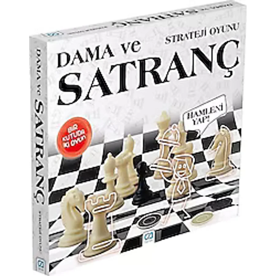 CA Games 5188 Dama ve Satranç Starteji Oyunu