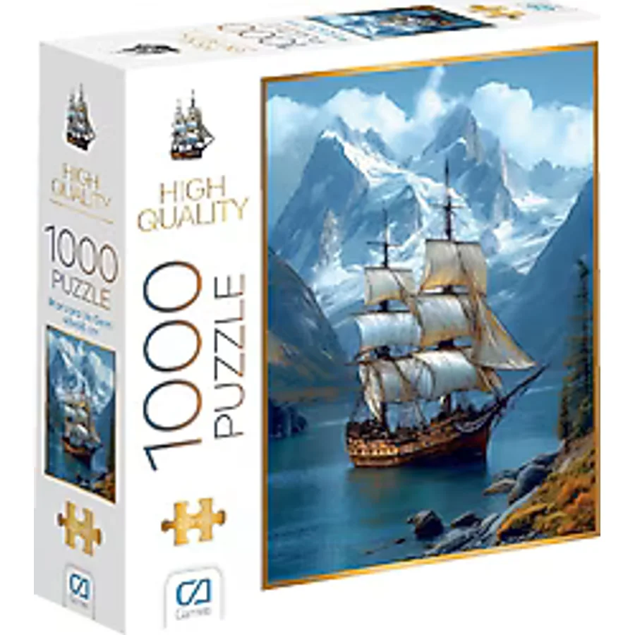 CA Games CA.7072 Manzara ve Gemi 1000 Parça Puzzle