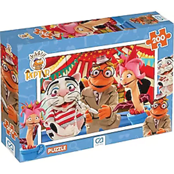 CA Games Dedektif Reptir 200 Parça Puzzle 6038