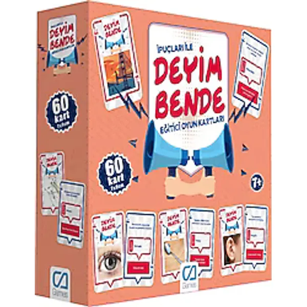 CA Games Deyim Bende Eğitici Oyun Kartları 60 Kart 5105