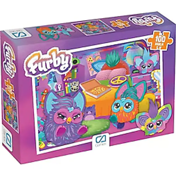 CA Games Furby 100 Parça Puzzle 5299