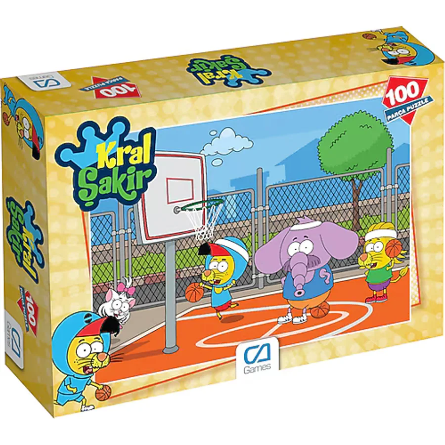 CA Games Kral Şakir Puzzle 100 Parça CA-5068