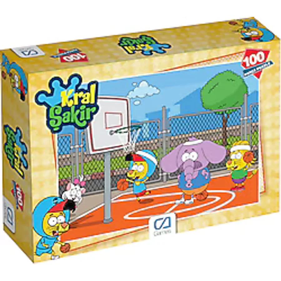 CA Games Kral Şakir Puzzle 100 Parça CA-5068