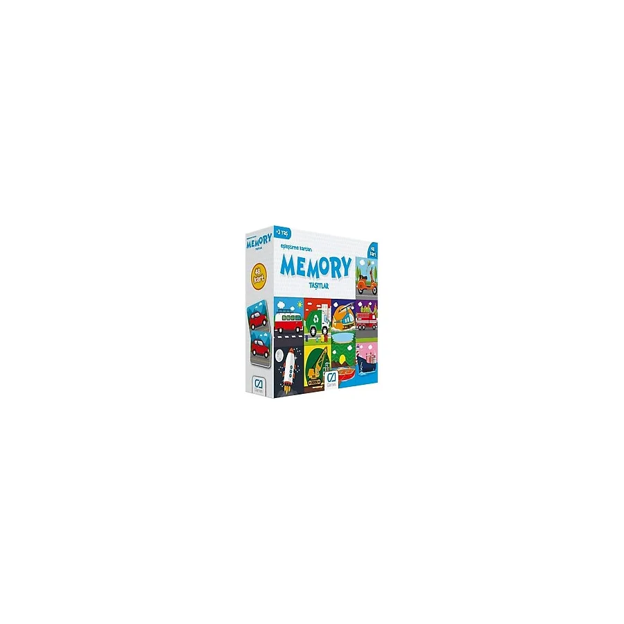 CA Games Memory Taşıtlar 48 Kart Eşleştirme Kartları
