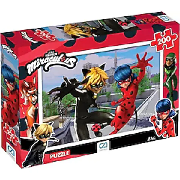 CA Games Miraculous 200 Parça Puzzle 6027