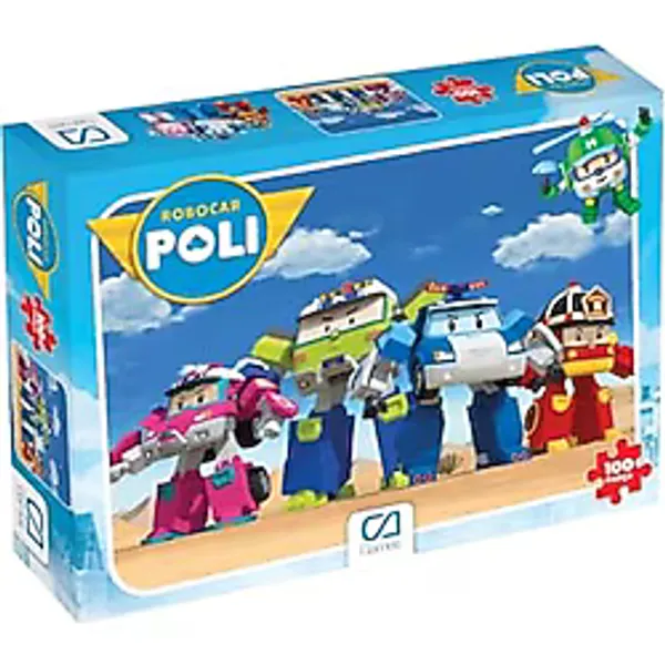 CA Games Robocar Poli 100 Parça Puzzle 5327