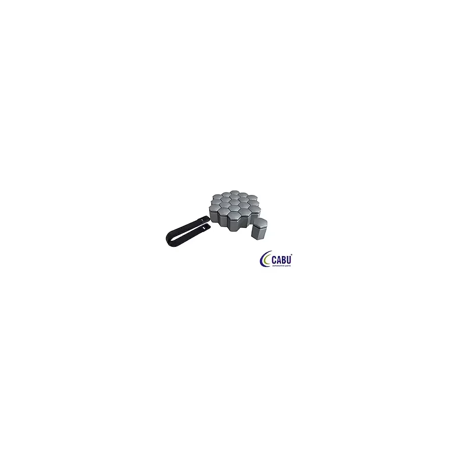 Cabu Bijon Kapağı Metalık Gri -Sokme Aparatı 17X32mm Astra F-G-H-Corsa B-C-D-Vectra A-B-Zafira B-Omega B