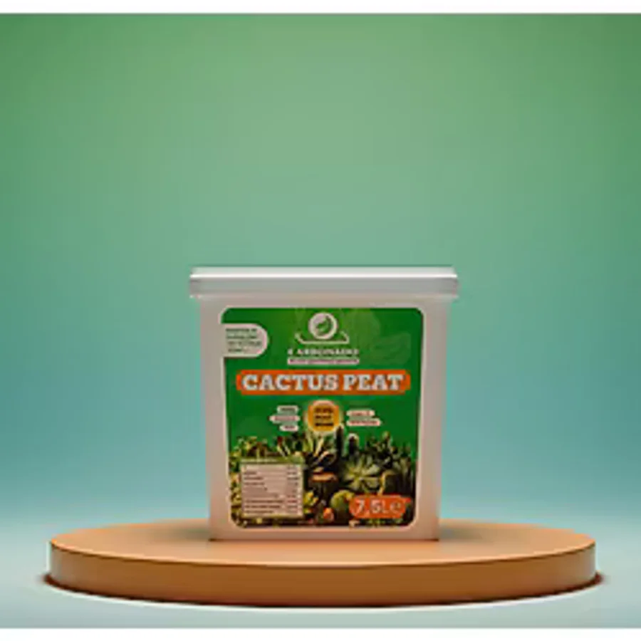 Cactus Peat 7,5 Litre Kaktüs ve Sukulent Yetiştirme Torfu
