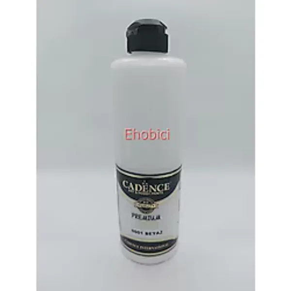 Cadence Akrilik Boya 500ml 0001 Beyaz Ahşap Boyası