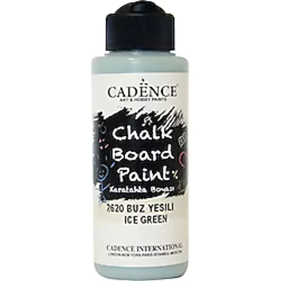 Cadence Cadencfe Kara Tahta Boyası 120 ml Buz Yeşili