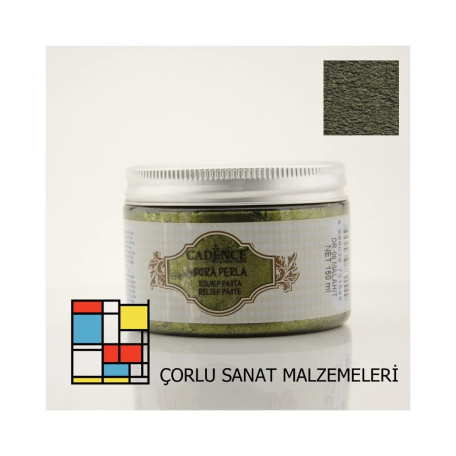 Cadence DR06 Malahit Dora Perla Rölyef Pasta