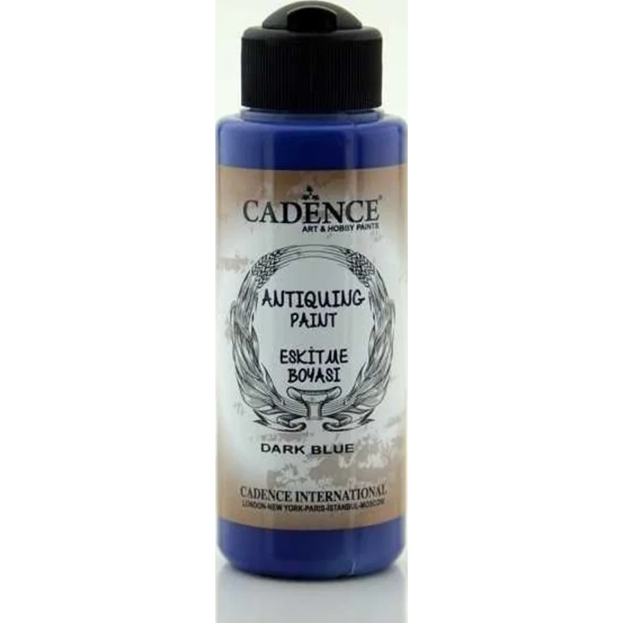 Cadence Eskitme Boyası 120 Ml. 308 Dark Blue (Lacivert)