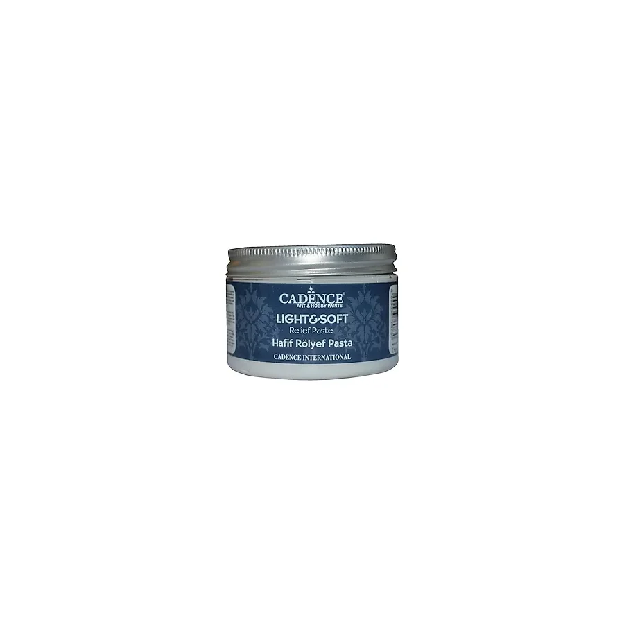 Cadence Hafif Rölyef Pasta Light & Soft Esnek Yapı ile Yüzeyleri Kaplama 150 ml