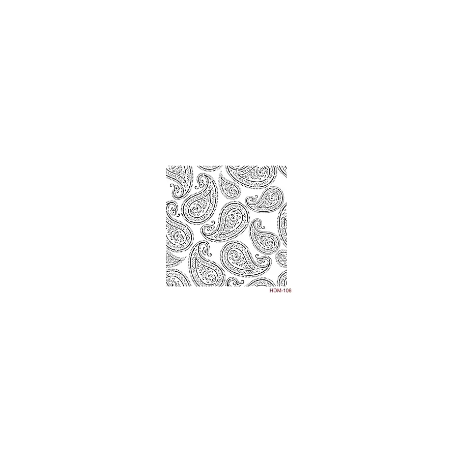 Cadence Hdm106 Home Dekor Midi Stencil (25X25) Beyaz Tek Ebat