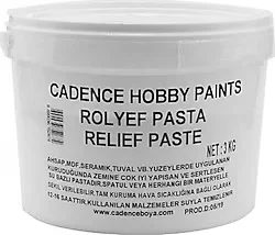 Cadence Klasik 3 kg Rölyef Pasta