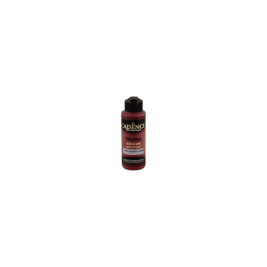 Cadence Premium 120 ml 9510 Country Kırmızı Akrilik Boya