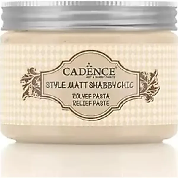 Cadence Shabby Chic Renkli Rölyef Pasta SR01 Taffy 150ml