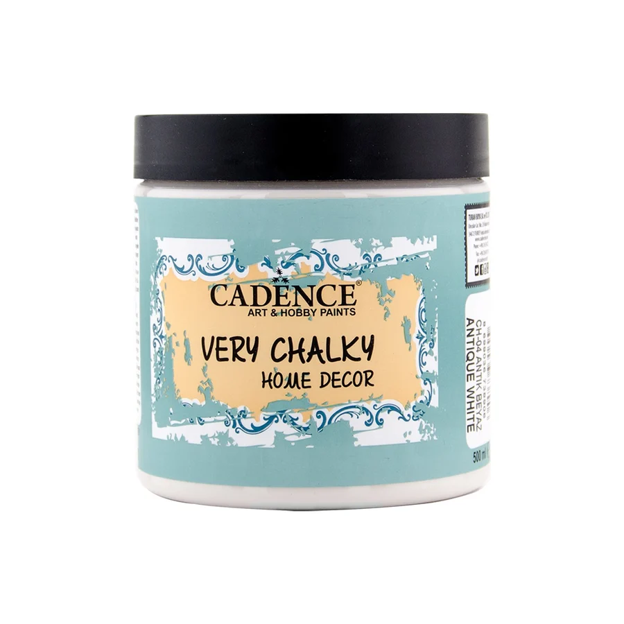 Cadence Very Chalky Mobilya Boyası 500 ml CH04 Antik Beyaz