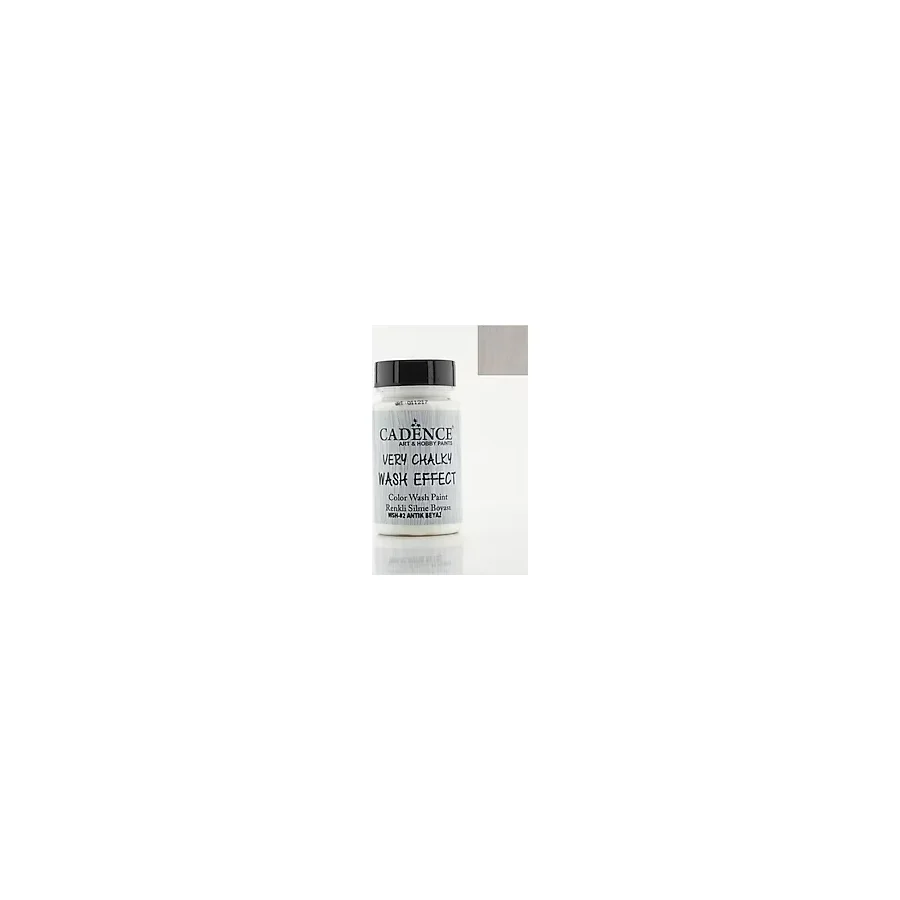 Cadence Very Chalky Wash Efekt Boya 90 ml Antik Beyaz - Gümüş