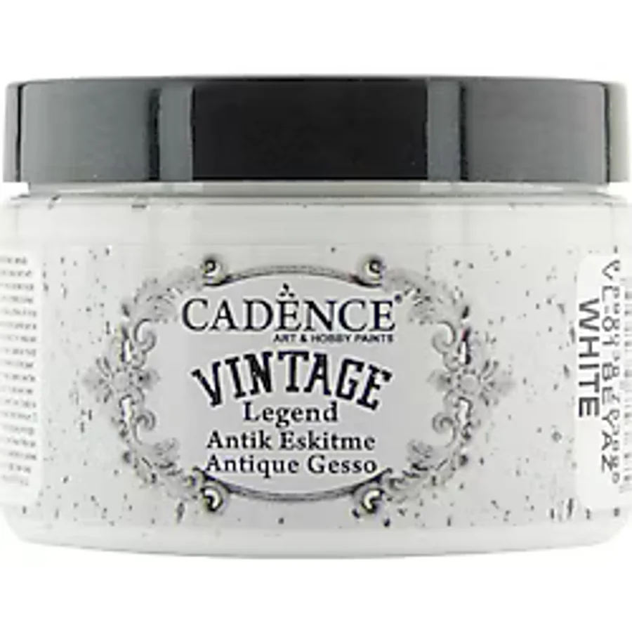 Cadence Vintage Legend Antik Eskitme 150 Ml. Vl-01 Beyaz